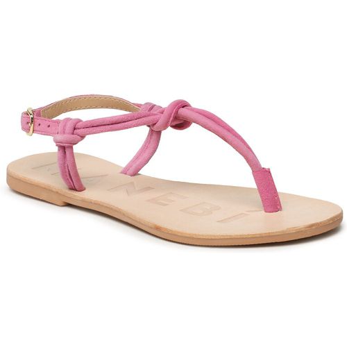 Sandali - Suede Leather Sandals V 1.8 Y0 Bold Pink Knot Thongs - Manebi - Modalova