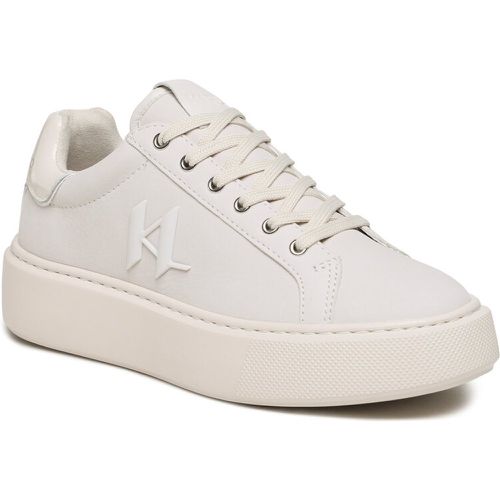 Sneakers - KL62217 Off White Nubuck - Karl Lagerfeld - Modalova