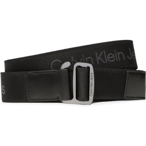 Cintura da uomo - Slider Logo Webbing 35Mm K50K510153 BDS - Calvin Klein Jeans - Modalova