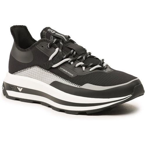 Sneakers - X8X145 XK336 N763 Black/Silver - EA7 Emporio Armani - Modalova