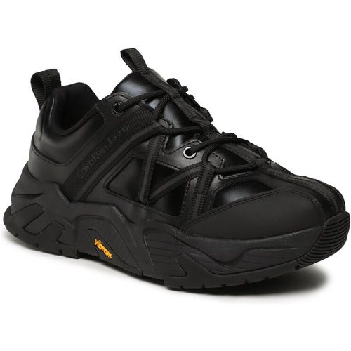 Sneakers - Chunky Runner Vibram Refl YM0YM00717 Triple Black BEH - Calvin Klein Jeans - Modalova
