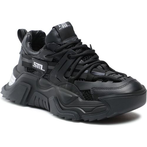 Sneakers - Kingdom Sneaker SM11002519 SM11002519-915 Black/Silver - Steve Madden - Modalova