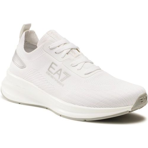 Sneakers - X8X149 XK349 M696 White+Silver - EA7 Emporio Armani - Modalova