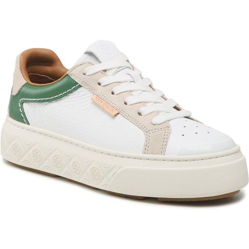 Sneakers - Ladybug Sneaker Adria 143066 White/Green/Frost 100 - TORY BURCH - Modalova