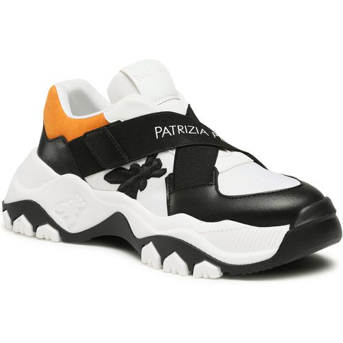 Sneakers - 8Z0092/E028-J3U0 Black/Orange - PATRIZIA PEPE - Modalova