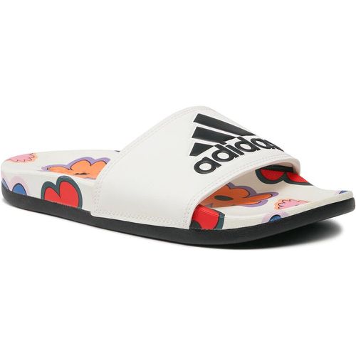 Ciabatte - adilette Comfort Sandals IE4971 Owhite/Cblack/Cblack - Adidas - Modalova