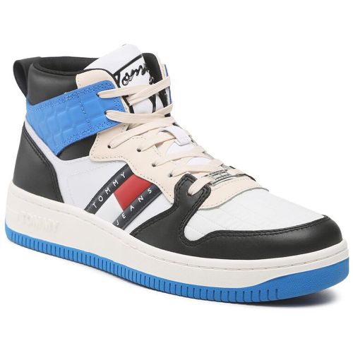 Sneakers - Mid Cut Basket EM0EM01075 Black BDS - Tommy Jeans - Modalova