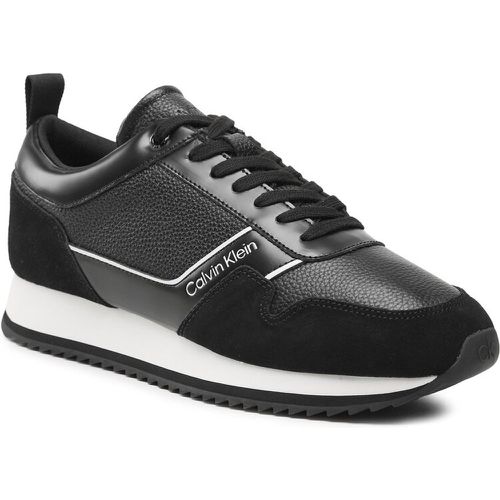 Sneakers - Low Top Lace Up Lth HM0HM01017 Ck Black BEH - Calvin Klein - Modalova