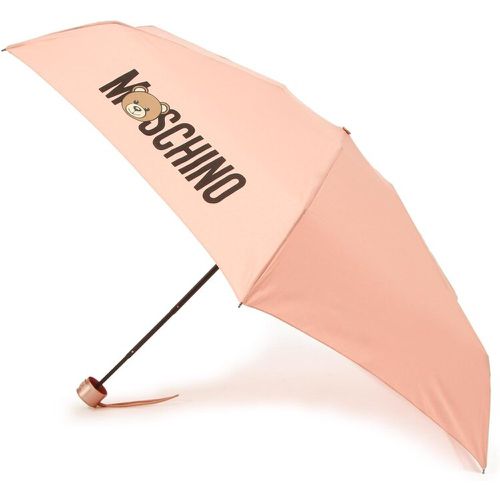 Ombrello - Superminin 8430 Pink/Bear Tube - Moschino - Modalova
