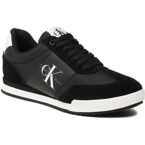 Sneakers - Low Profile Mono Essential YM0YM00686 Black/White 0GJ - Calvin Klein Jeans - Modalova