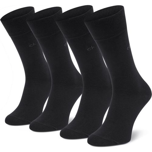 Set di 2 paia di calzini lunghi da uomo - 100001876 Black 001 - Calvin Klein - Modalova