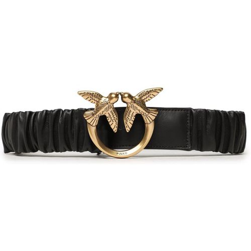 Cintura da donna - Love Ruffle H4 Belt 20231 PLT01 100824.A0F2 Black Z99Q - pinko - Modalova