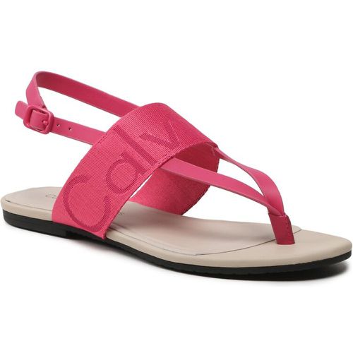 Sandali - Flat Sandal Toepost Webbing YW0YW00956 Raspberry Sorbet 0J0 - Calvin Klein Jeans - Modalova