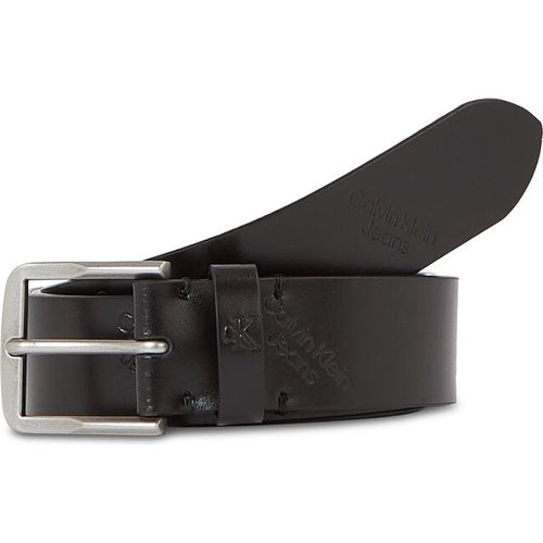 Cintura da uomo - Fl Cl Ro Lthr Aop Belt K50K511144 Black Allover Logo 0GP - Calvin Klein Jeans - Modalova