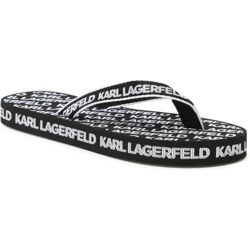 Infradito - KL81003 Y01 Black/White Weave - Karl Lagerfeld - Modalova