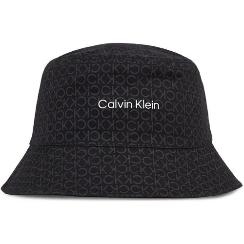Cappello - Monogram Reversible Bucket Hat K60K611158 Ck Black/Ck Black Mono BAX - Calvin Klein - Modalova