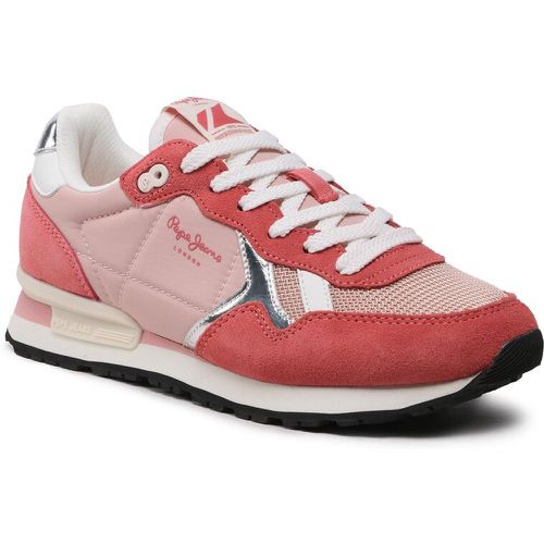 Sneakers - Brit Heritage W PLS31474 Pink 325 - Pepe Jeans - Modalova