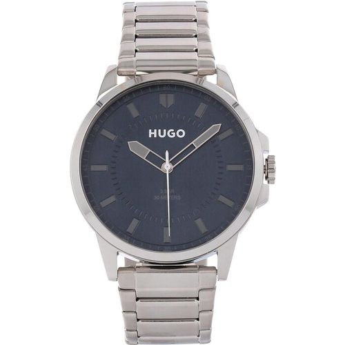 Orologio Hugo - 1530186 Silver/Navy - HUGO - Modalova
