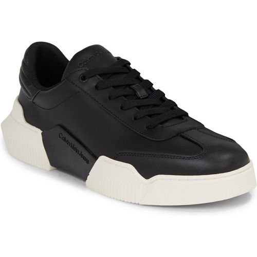 Sneakers - Chunky Cupsole 2.0 Laceup Lth YM0YM00786 Black/Creamy White 00W - Calvin Klein Jeans - Modalova