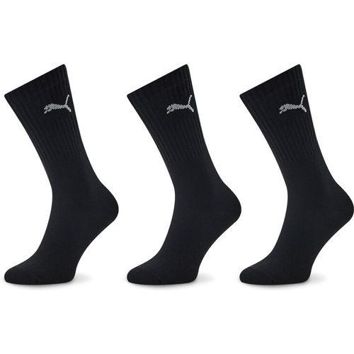 Set di 3 paia di calzini lunghi unisex - 907940 01 Black - Puma - Modalova