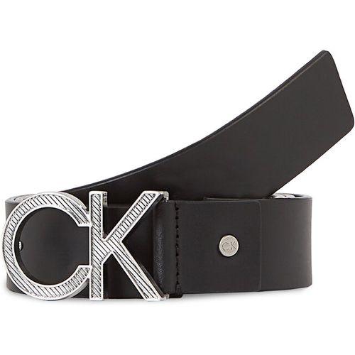Cintura da uomo - Adj Ck Metal Diagonal K50K510926 Ck Black BAX - Calvin Klein - Modalova