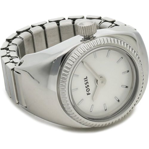Orologio - Ring Watch ES5245 Silver/Silver - Fossil - Modalova