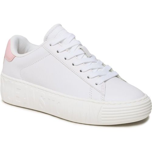 Sneakers - New Cupsole Leather EN0EN02137 White 0K4 - Tommy Jeans - Modalova