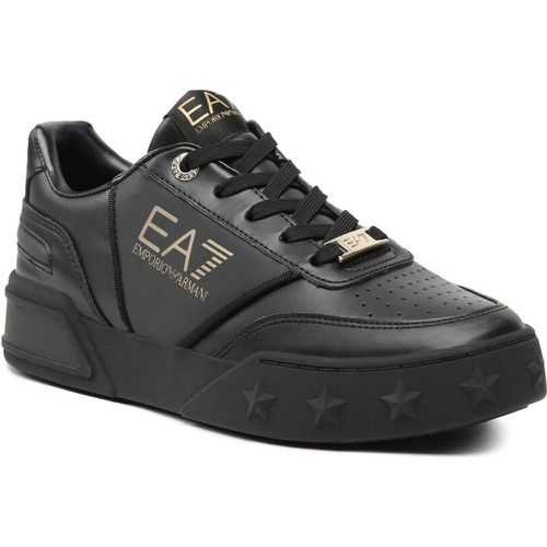 Sneakers - X8X121 XK295 M701 Triple Black/Gold - EA7 Emporio Armani - Modalova