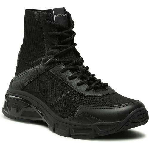Sneakers - X4Z124 XN947 A083 Black - Emporio Armani - Modalova