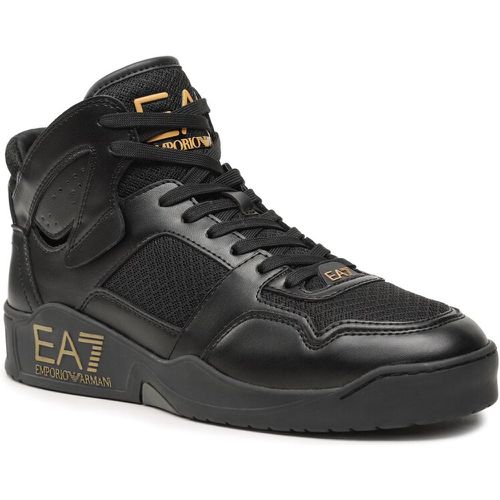 Sneakers - X8Z039 XK331 M701 Triple Black+Gold - EA7 Emporio Armani - Modalova