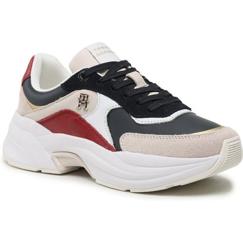 Sneakers - Chunky Th Runner FW0FW07386 Space Blue DW6 - Tommy Hilfiger - Modalova