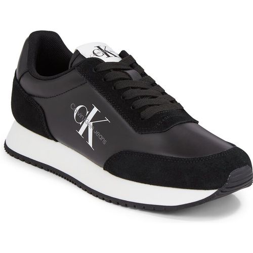 Sneakers - Retro Runner Low Laceup Ny Pearl YW0YW01056 Black/White BEH - Calvin Klein Jeans - Modalova