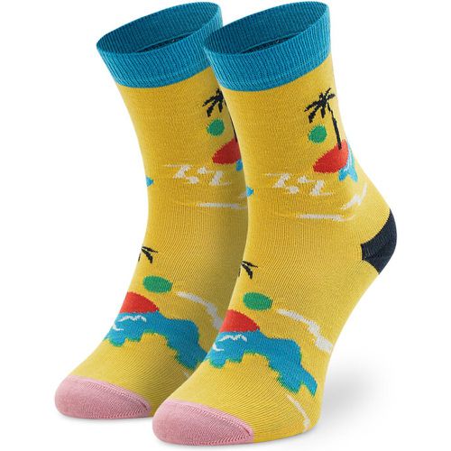 Calzini lunghi da bambini - KIIT01-2200 Giallo - Happy Socks - Modalova