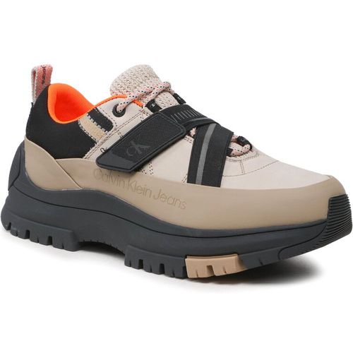 Sneakers - Hybrid Shoe Laceup Strap YM0YM00728 Travertine/Shocking Orange ACC - Calvin Klein Jeans - Modalova