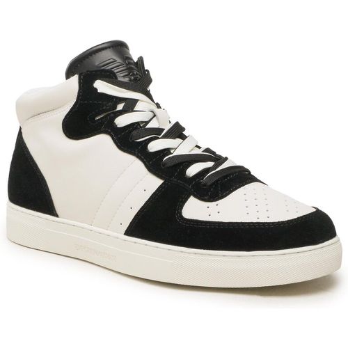 Sneakers - X4Z119 XN777 N814 Black/Off White - Emporio Armani - Modalova