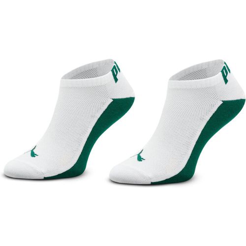 Set di 2 paia di calzini corti da uomo - Men Back Logo Sneaker 2P 938011 Green / White 04 - Puma - Modalova