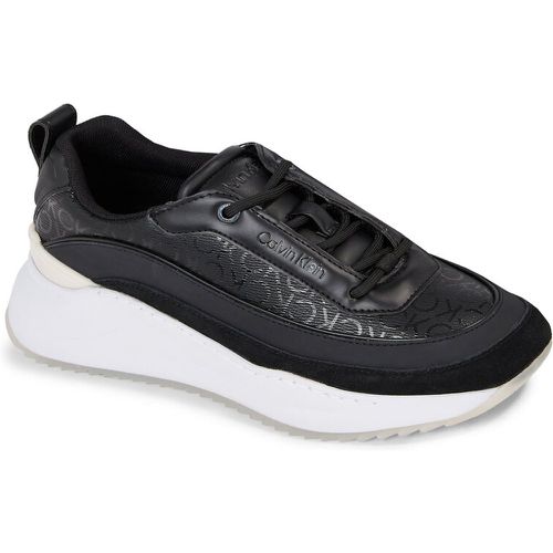Sneakers - Intern Wedge Lace Up - Epi Mono HW0HW01663 Ck Black BEH - Calvin Klein - Modalova