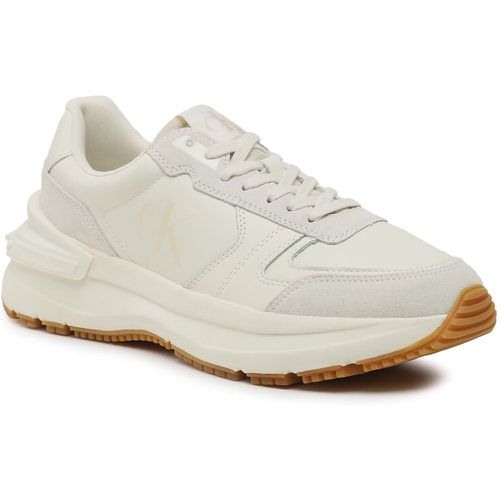 Sneakers - Chunky Runner Vintage Tongue YM0YM00633 Ancient White/Eggshell 0K9 - Calvin Klein Jeans - Modalova