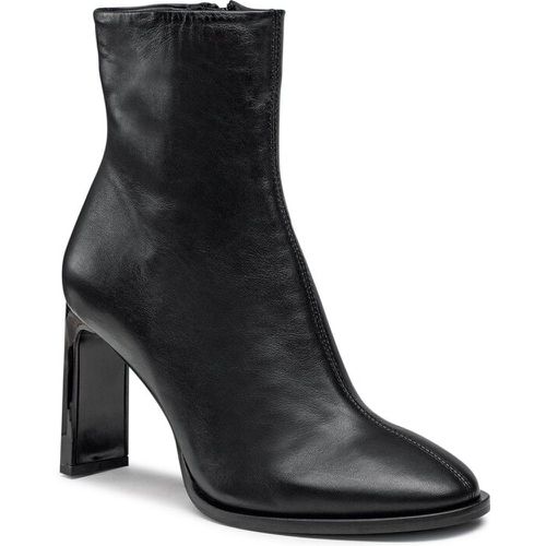 Tronchetti - Curved Stil Ankle Boot 80 HW0HW01541 Ck Black BEH - Calvin Klein - Modalova