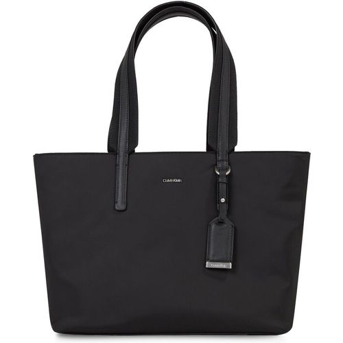 Borsetta - Ck Must Shopper Md - Nylon K60K611046 Ck Black BAX - Calvin Klein - Modalova
