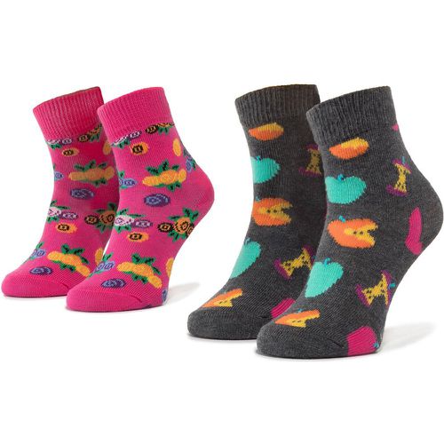 Set di 2 paia di calzini lunghi da bambini - KAPP02-9000 Rosa - Happy Socks - Modalova
