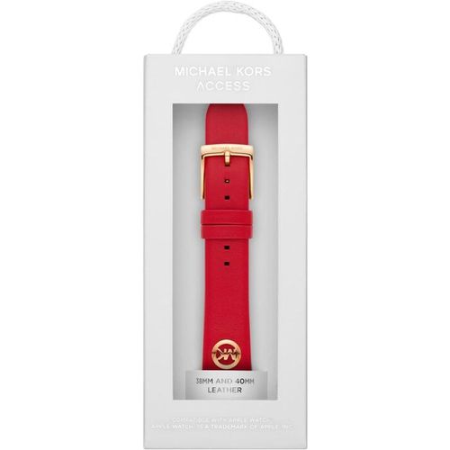 Cinturino di ricambio per Apple Watch - MKS8045 Red - Michael Kors - Modalova