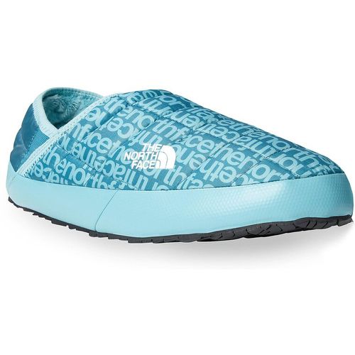 Pantofole - M Thermoball Traction Mule V NF0A3UZNIGR1 Blue Coral Tnf Lowercase Print/Blue Coral - The North Face - Modalova