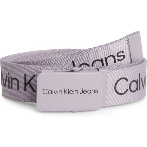 Cintura da bambino - Canvas Logo Belt IU0IU00125 PCI - Calvin Klein Jeans - Modalova