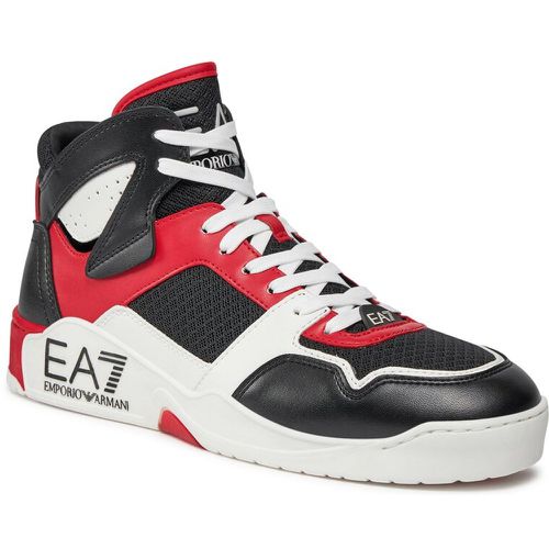 Sneakers - X8Z039 XK331 S915 White+Black+Racing R - EA7 Emporio Armani - Modalova