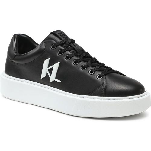 Sneakers - KL52215 Black Lthr w/White - Karl Lagerfeld - Modalova