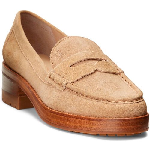 Chunky loafers - 802912324001 Camel - Lauren Ralph Lauren - Modalova