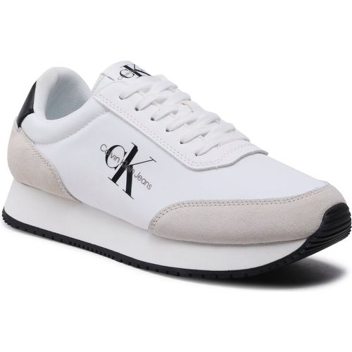 Sneakers - Retro Runner Su-Ny Mono YM0YM00683 White/Black 0K4 - Calvin Klein Jeans - Modalova