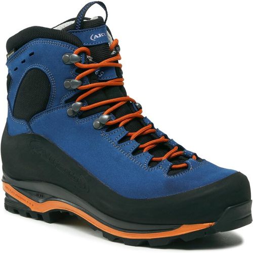 Scarpe da trekking - Superalp V-Light Gtx GORE-TEX 593.31 Blue/Orange 063 - Aku - Modalova