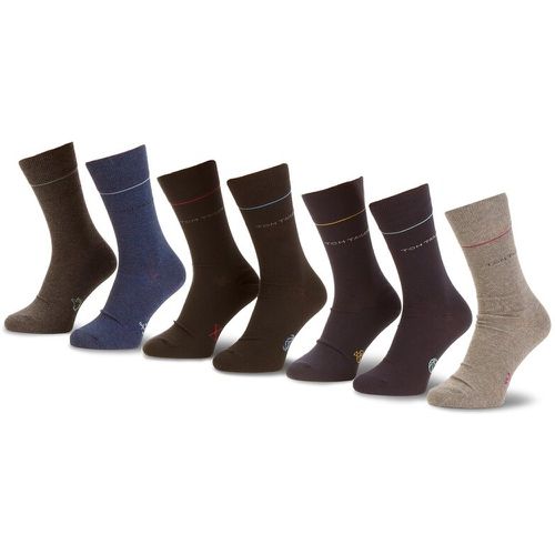 Set di 7 paia di calzini lunghi unisex - 9997 Grey Melange 150 - Tom Tailor - Modalova